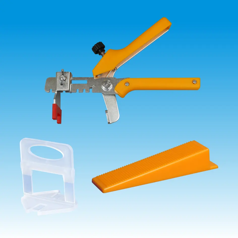 Eco-Friendly wall tiles clips and wedges floor tile leveling spacer tile leveling system