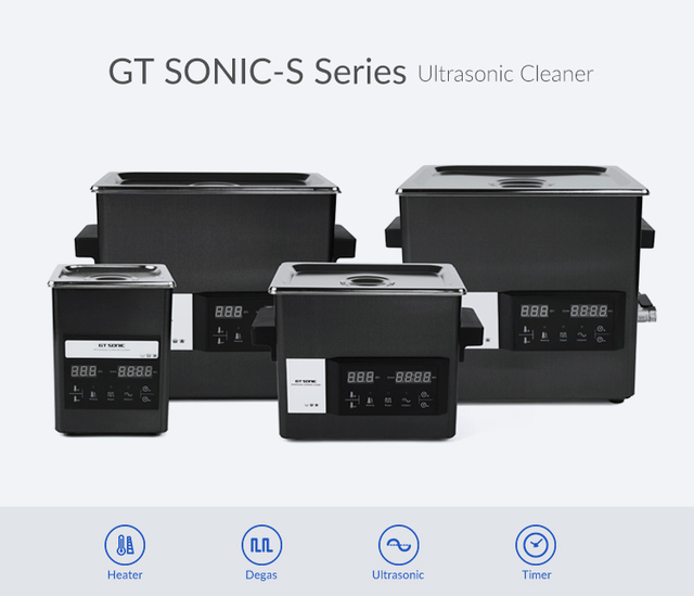 Gt Sonic-S9  200W 9L Electrical Industrial Parts Cleaning Multifunction Other Ultrasonic Cleaner