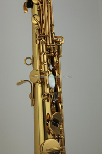 Saxofón <span class=keywords><strong>Soprano</strong></span> Bb en Oferta, Superficie con Pintura Electroforética, Cuerpo de Latón Amarillo, <span class=keywords><strong>Boquilla</strong></span> de Baquelita, Precio Económico - Product Image 3