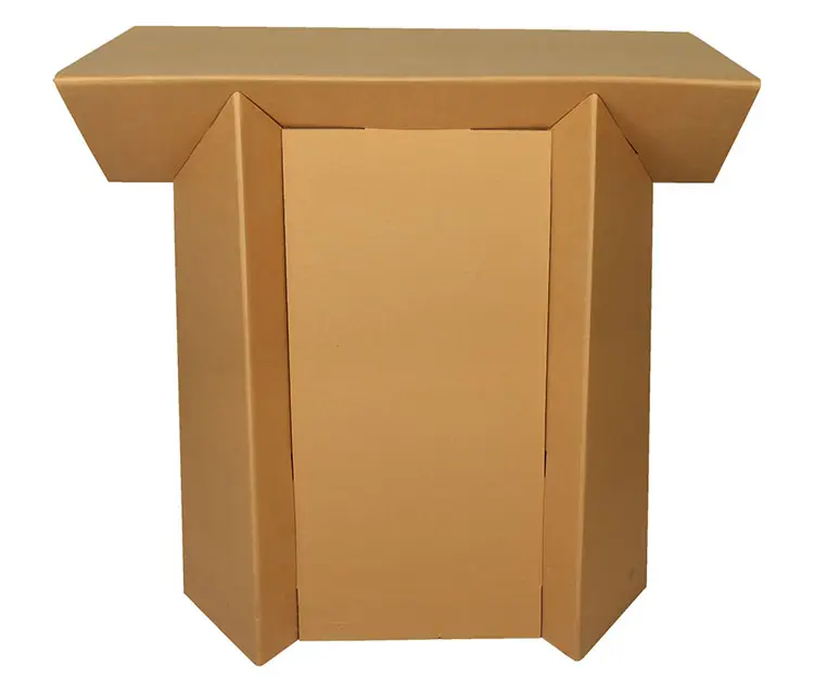Прочная картонная мебель для стола