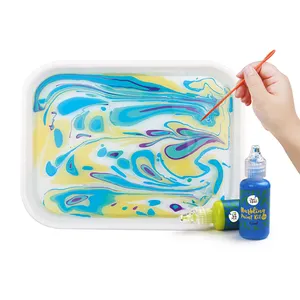 فن الرسم للأطفال Suppliers-فن الكتابة على الجدران لون ألوان مائية سحر الاطفال اللوحة المائية طقم الفن الرسم للأطفال