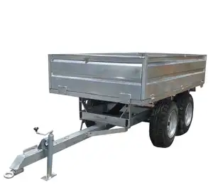 Hot Dip Galvanized Farm trailer ,tractor tipper trailer with CE hot sell ,2ton ;3ton;4ton trailer manufacturer