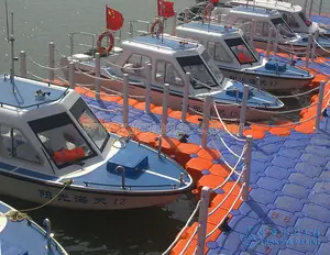 Ponton cubes en plastique dock flottant jet ski boat jetty pont flottant passerelle