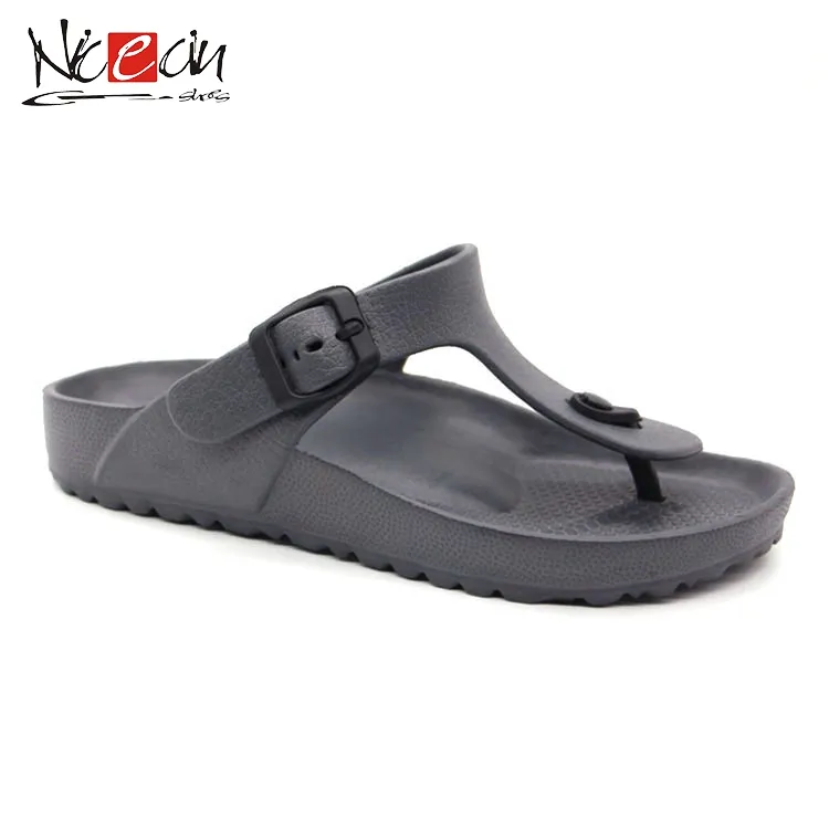 Mode Dame Zwarte Kleur Schoenen Gesp Outdoor Eva Sandalen