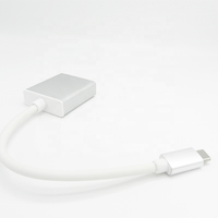 Câble adaptateur USB 3.1 Type C vers HDMI, avec coque en alliage d'aluminium, pour MacBook Pro/Samsung Galaxy S8