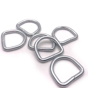 BT-900 6*50mm produttore vendita diretta anello a D in acciaio inossidabile zincato di ottima qualità per accessori in metallo per borse