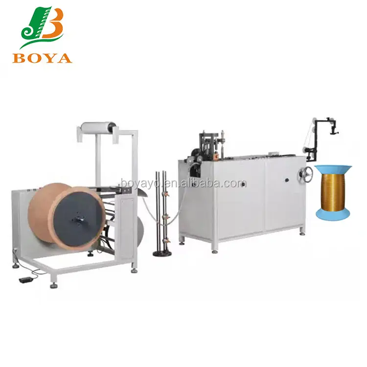 CE Approved BOYA Wire O Producing Automatic Double Wire Forming Machine