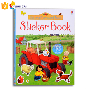 Livre autocollant activités pour enfants, étiquette personnalisée, impression de livre d'autocollants - Product Image 3