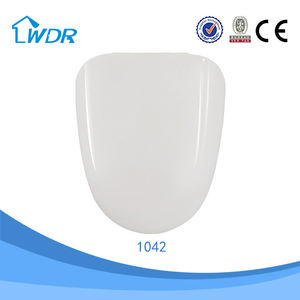 <span class=keywords><strong>Wc</strong></span> blanco cuarto <span class=keywords><strong>de</strong></span> baño <span class=keywords><strong>de</strong></span> plástico pp lentamente abajo tapa del inodoro - Product Image 4