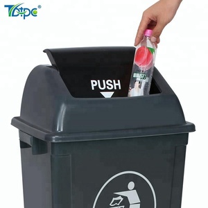 11 Gallon Màu Xám Đu Hàng Đầu Thùng Rác Có Thể Hàng Đầu Và 40 Lít Thùng Rác Bin Tiêm Loại - Product Image 2