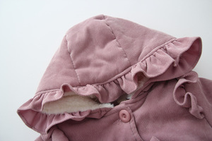 Abrigo <span class=keywords><strong>de</strong></span> niña pequeña, superventas, barato, <span class=keywords><strong>de</strong></span> 6 meses a 3 años, chaqueta <span class=keywords><strong>de</strong></span> <span class=keywords><strong>invierno</strong></span> <span class=keywords><strong>de</strong></span> manga larga <span class=keywords><strong>de</strong></span> algodón <span class=keywords><strong>para</strong></span> <span class=keywords><strong>niñas</strong></span>, botón grueso rosa - Product Image 4