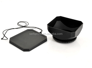 Loa Che Nắng Ống Kính Vuông Máy Quay DV <span class=keywords><strong>58Mm</strong></span> Có Nắp Màu Đen - Product Image 6