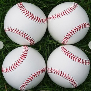 High Quality 9\" White PU Leather <strong>Baseball</strong> <strong>Ball</strong> With Custom Logo Cork Core - Product Image 6