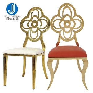 Alquiler Silla Boda-Sillas Safari Acero Inoxidable con Cuero para Bodas Banquetes y Bares - Product Image 1