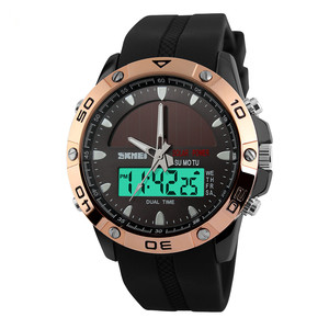 <span class=keywords><strong>Montre</strong></span> SKMEI Marque 1064 LED Numérique Quartz Double Affichage Alimentée par Énergie Solaire 50M Étanche Montres de Plongée - Product Image 6