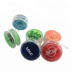 Promotional Wholesale Custom Chinese Cheap Magic Professional Led Light Up Plastic Babyzen String Best Free Parts YoYo Ball