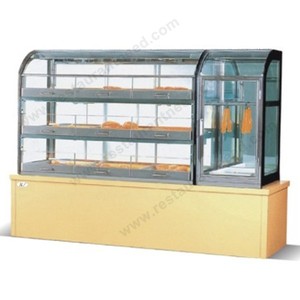 Vitrinas Comerciales Multifuncionales de 1.2M y <span class=keywords><strong>4</strong></span> Niveles para Exhibición de Pasteles y Productos de Panadería - Product Image 3