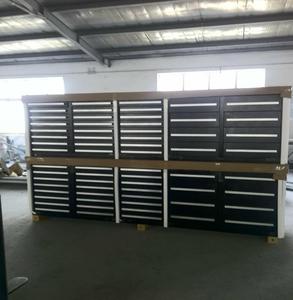 heavy duty tool cabinet metal tool box work bench with central lock