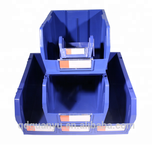 Stackable bins for storing, Plastic storage boxes (PK-004)