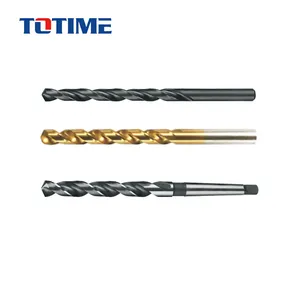 Precisione di torsione trapano taper shank twist dril hss con codolo twist drill bit