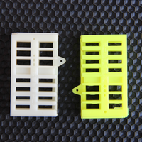 2018 d'apiculture qualité supérieure roi de prison cage et volaille en bois d'abeille en plastique rouleau de cheveux reine cage pour ruche