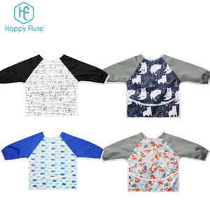 Personnalisé <span class=keywords><strong>Bandana</strong></span> Manches Longues Sublimation Lavable Mignon Étanche Dentition Bébé Repas <span class=keywords><strong>Bave</strong></span> Bib Plaine - Product Image 1