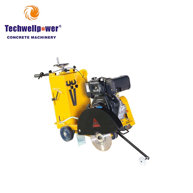 Идущий сзади стены паз для резки дороги Робин машина бетонной пилой резак