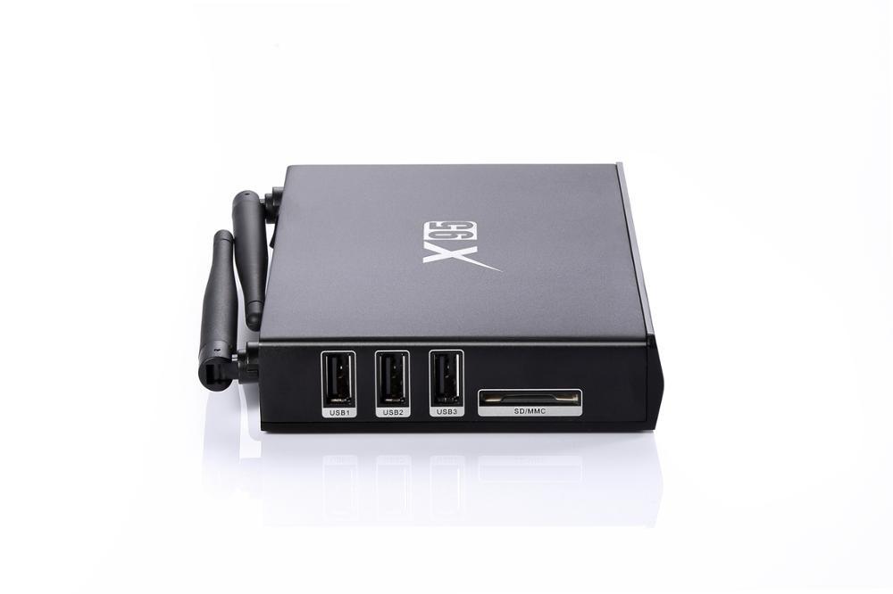 Nuevo Chipset x95 S905 KODI 4 K CUADRO de TV Android 5.1 Amlogic Quad Core Caja de Google TV Inteligente x95