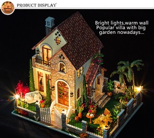 DIY juguetes nuevos <span class=keywords><strong>sylvanian</strong></span> casa construir un cuteroom muñecas casa Kit - Product Image 4