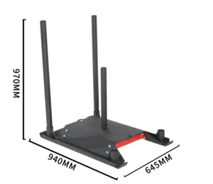 Gym Sled/Mendorong dan Menarik Gym Sled/Prowler Sled