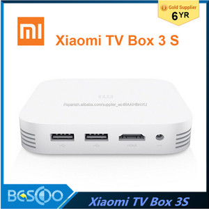 <span class=keywords><strong>Xiaomi</strong></span> TV <span class=keywords><strong>Box</strong></span> <span class=keywords><strong>3S</strong></span> Pro Inteligente 4 K HD MiTV MiBox 3 S 2G+8G Dual USB Apoyo Miracast Airplay DLNA Color Blanco Android 5.1 - Product Image 1