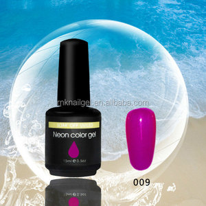 RNK 16 couleurs imbibent outre ongles gel polonais lueur dans le foncé UV gel polonais - Product Image 6