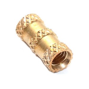 Kim Cương knurling Brass Threaded chèn cho nhựa cho các ứng dụng khai thác mỏ - Product Image 3