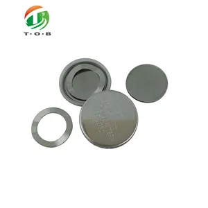 TOB Casing Ponsel Koin CR2032, Bahan Baterai dengan Penyegel O-ring untuk Laboratorium