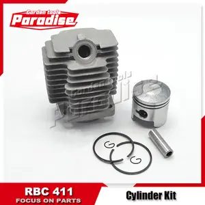 RBC411 NBC411 CG411 Brush Cutter Cylinder Kit mit Grass Trimmer Piston Ring für 40-6 41CC 40.6CC Engine Parts Wholesale Price