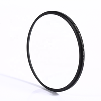 Accessoires pour appareil photo numérique, cadre extérieur en alliage d'aluminium, verre optique, filtre UV pour objectif d'appareil photo 77 mm