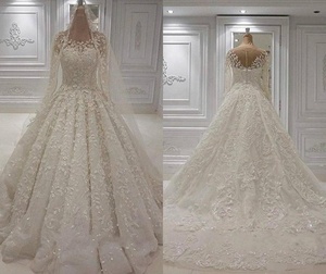 Islam Donne Lungo Del Merletto Dell'abito di Sfera di Cristallo <span class=keywords><strong>Turchia</strong></span> Abito <span class=keywords><strong>Da</strong></span> <span class=keywords><strong>Sposa</strong></span> - Product Image 4