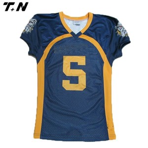 El más barato de alta calidad para requisitos particulares camiseta de fútbol americano - Product Image 1