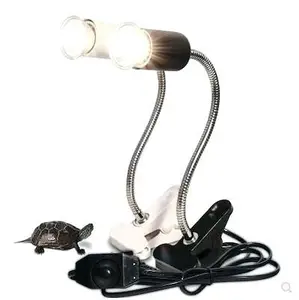 Support de <span class=keywords><strong>lampe</strong></span> pour reptiles, <span class=keywords><strong>pince</strong></span> de fixation, support réglable allongé amélioré pour ampoules/lampes chauffantes d'habitat pour animaux de compagnie - Product Image 1