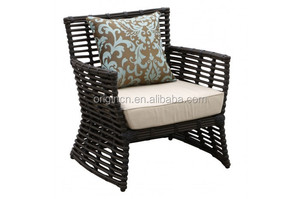 <span class=keywords><strong>Muebles</strong></span> de jardín modernos de estilo español para exteriores, juego de sofás de mimbre para Resort Hotel Art - Product Image 2