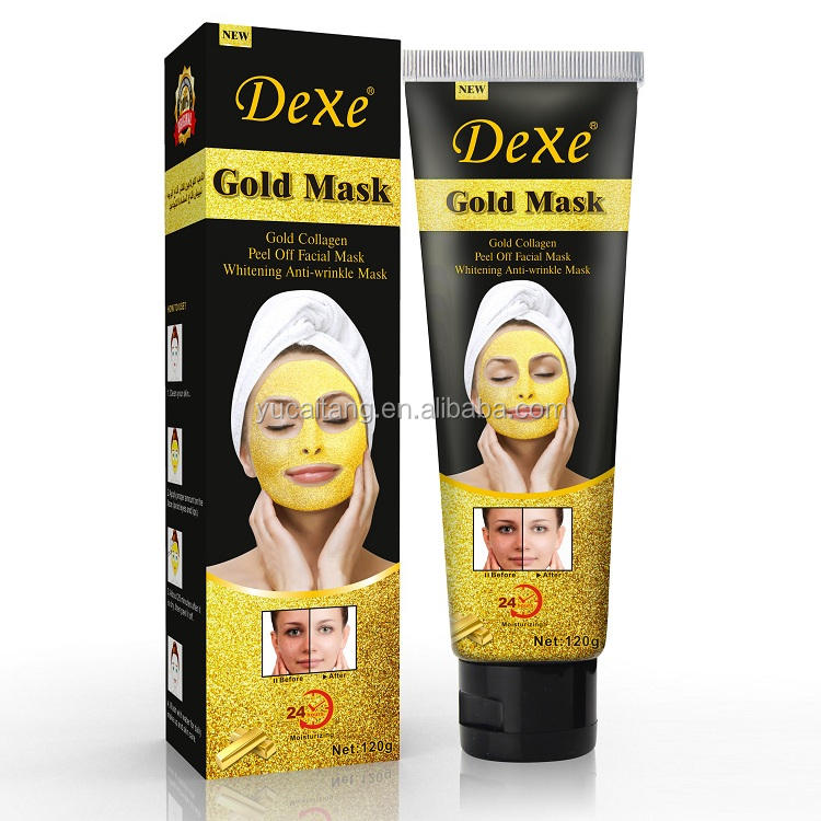 2023 hot top sale most wholesale OEM ODM golden collagen peel off facial gold mask