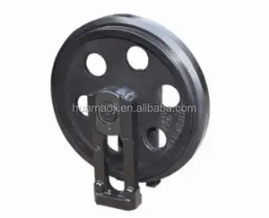 PC50 , PC50UU-1 Excavator Undercarriage Parts Excavator Idler Assembly