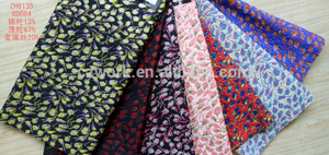 Thiết kế mới 7 màu sắc hoa dập nổi mặc quần áo trung quốc <span class=keywords><strong>satin</strong></span> vải thổ cẩm - Product Image 6