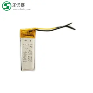 Baterai Isi Ulang Kecil 3.7V 110Mah PL401230 Baterai Isi Ulang Polimer Litium LP401230 untuk Smart Plug