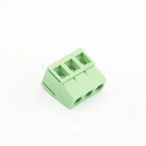 Yongxing factory supplier 3.8mm card edge copper bus bar terminal block