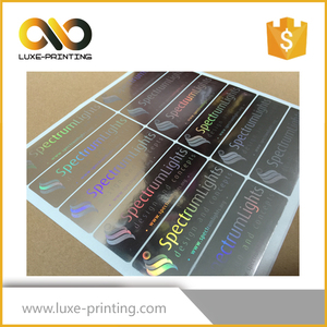 Luxe Impresión 3d holograma sello adhesivo buen precio de garantía de seguridad void etiqueta láser - Product Image 2