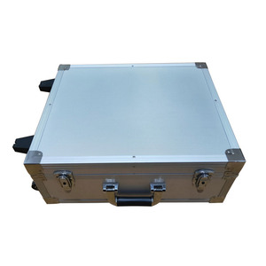 Capa de alumínio do voo do avião do comboio personalizado de alumínio do carrinho exterior com caso de voo do piloto - Product Image 1