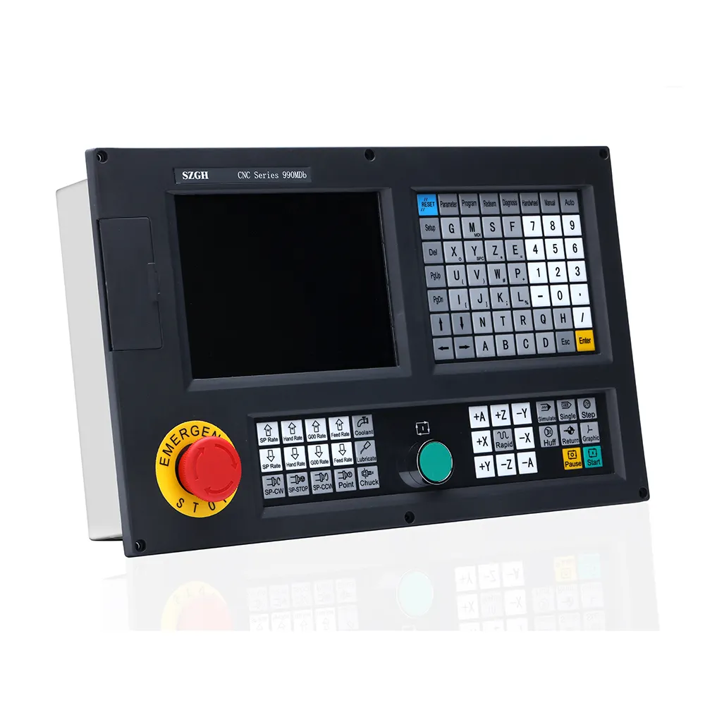 SZGH Biaya Rendah Penggilingan CNC Controller Dibuat Di Cina dengan ATC + PLC