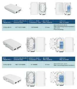 2 4 6 Port FTTH <span class=keywords><strong>Mini</strong></span> Ngoài Trời FDB FTB Sợi Phân Phối Terminal <span class=keywords><strong>Box</strong></span> Với SC Adapters - Product Image 6