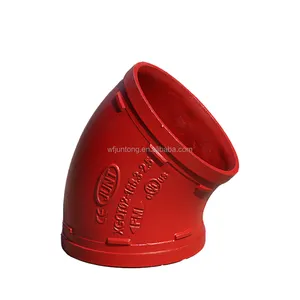 Grooved Pipe Fittings and fire sprinkler fittings for fire protection grooved fittings